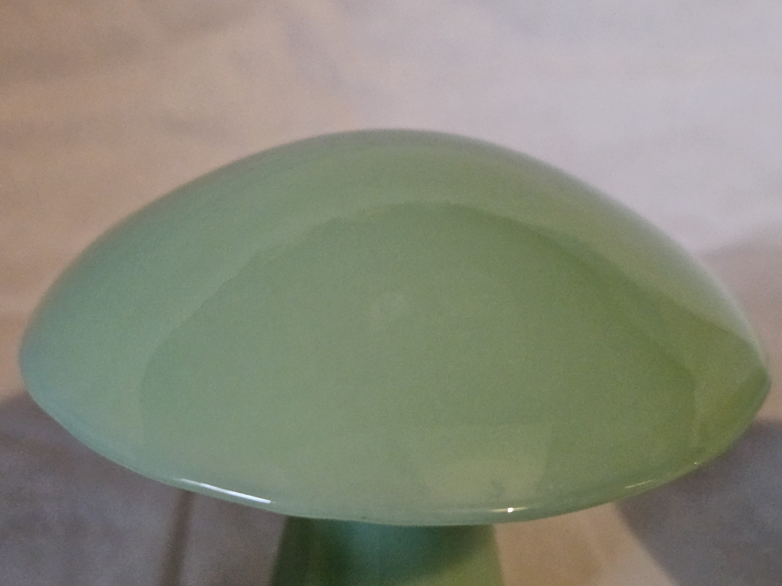 Viking Mold By Mosser Jadeite Jade Green Mushrooms Limited Set Of Three Mushroom