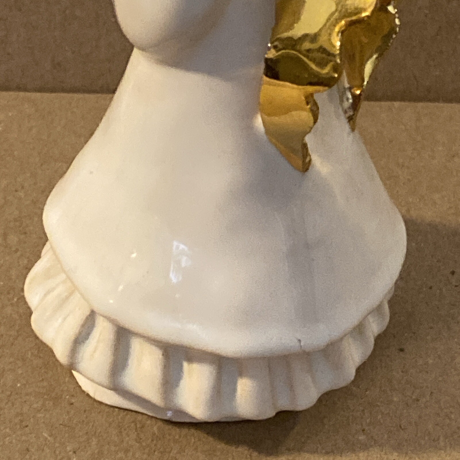Vtg M.E.M. Ceramics Marguerite E Mitchell Nurse Angel FIGURINE 1940s Terra Cotta