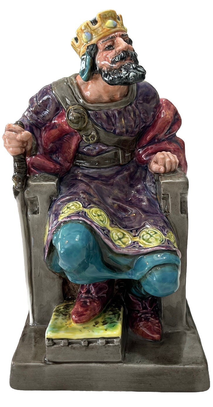 Royal Doulton – The Old King HN2134 Large 10” 26 cm Tall MINT Vintage UK Made