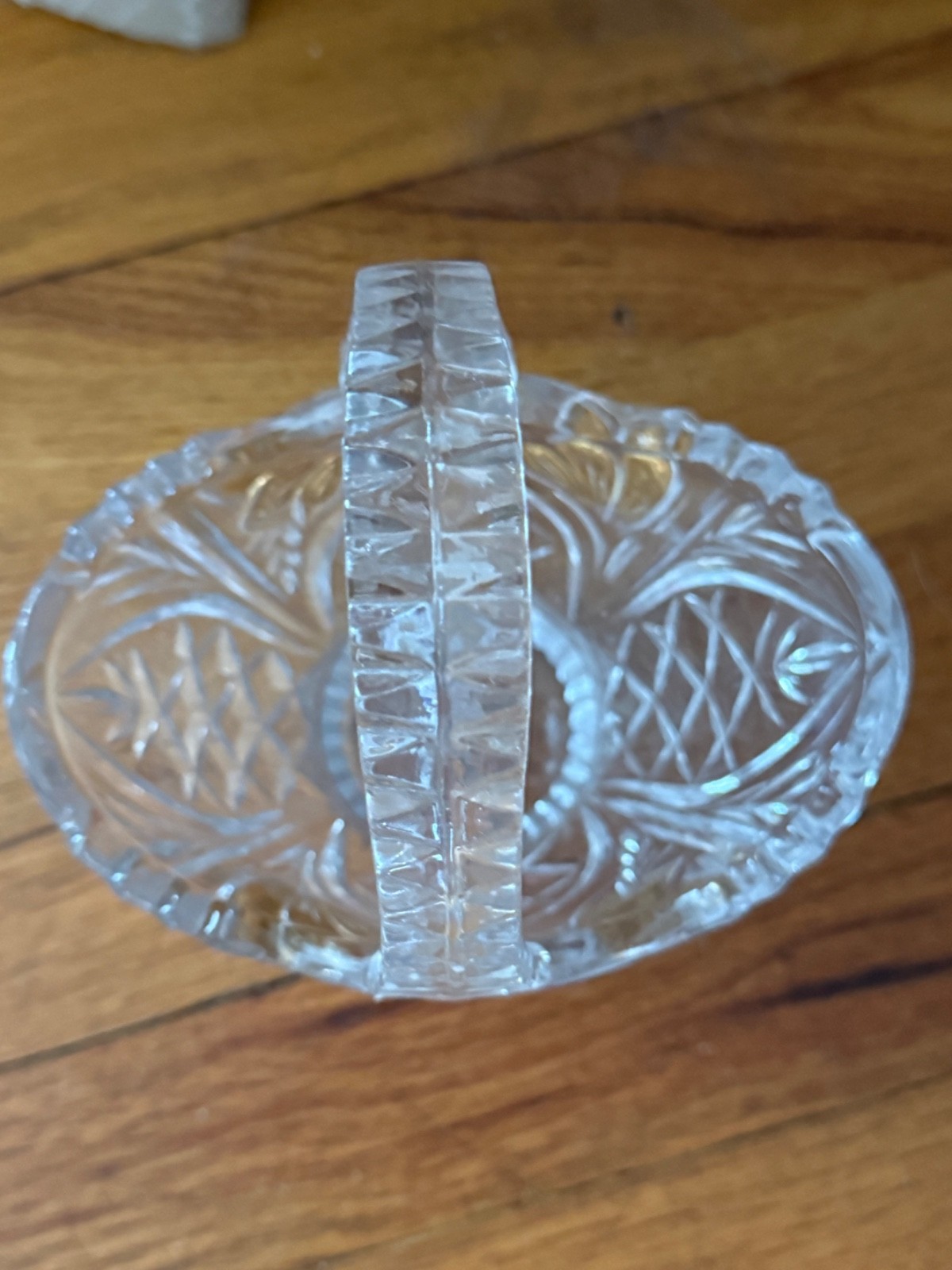 Anna hutte bleikristall lead crystal small basket