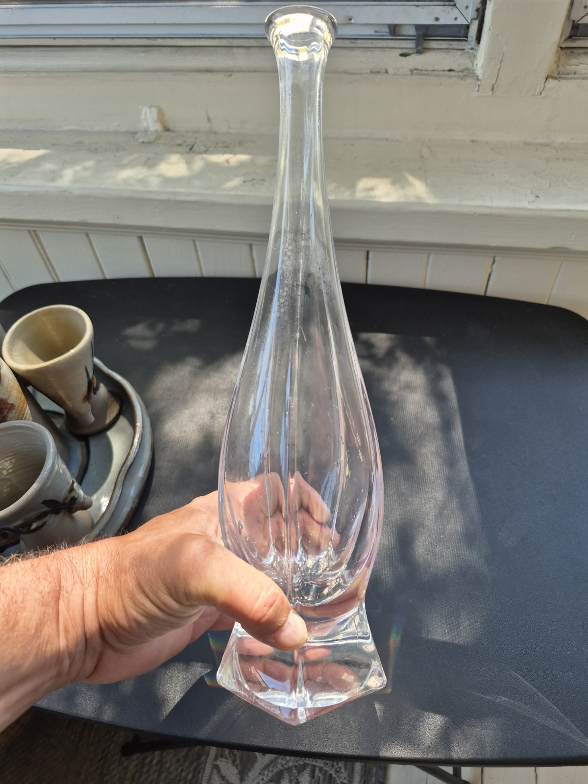 Daum France Crystal Vase