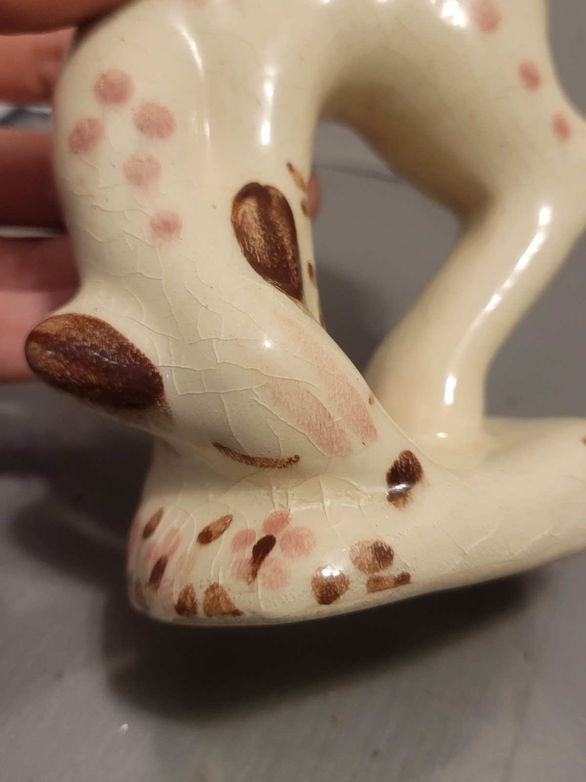 Vintage Mid Century Rio Hondo California Pottery Deer Fawn Figurines 2 Lot