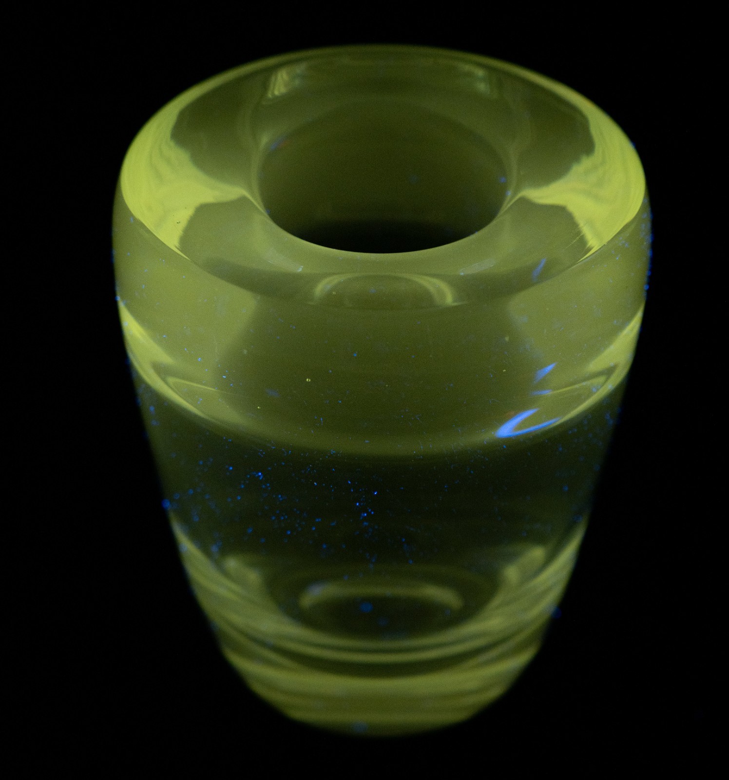 RARE Andries Dirk Copier Art Deco Vase 7×6″ 8lbs KN1706 Leerdam Glassworks 1936