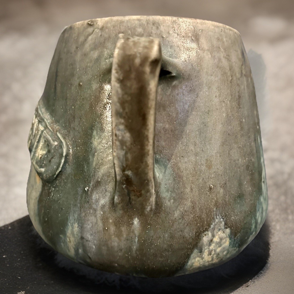OOAK Alexandre Bigot (1862-1927) Signed Art Nouveau Stoneware Vase “Auvergne”