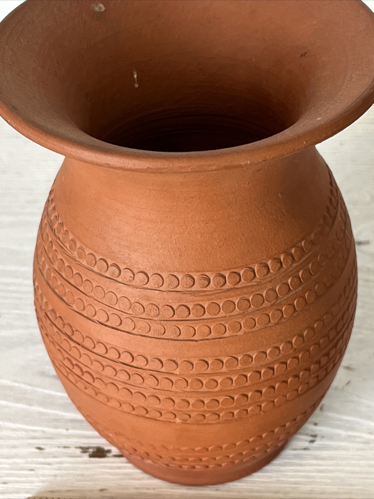 Vintage Heinrich Meister Vase Swiss pottery mid century signed Switzerland Art