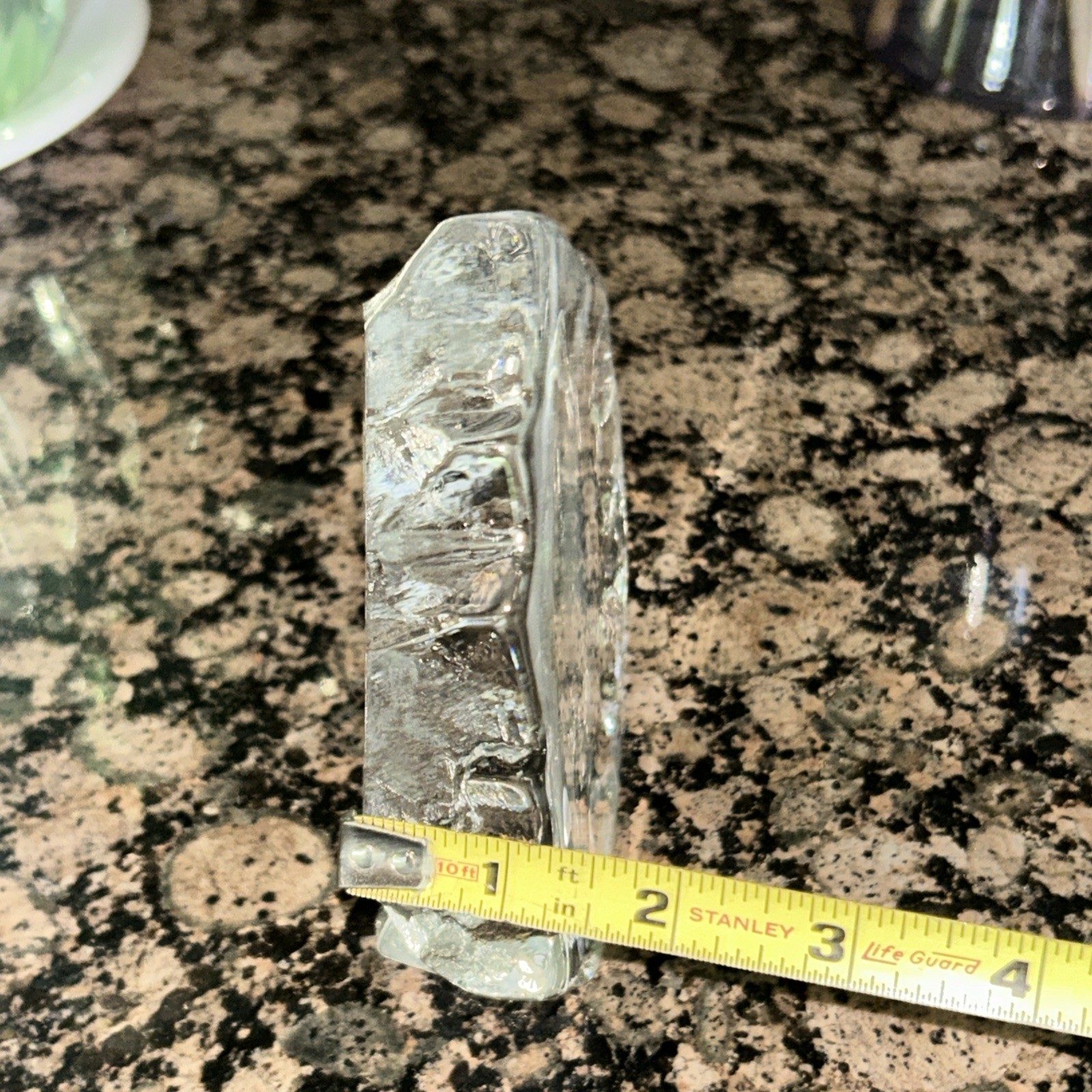Beautiful Mats Jonasson Lead Glass Crystal Eagle Sculpture Sweden Full Lead NEW