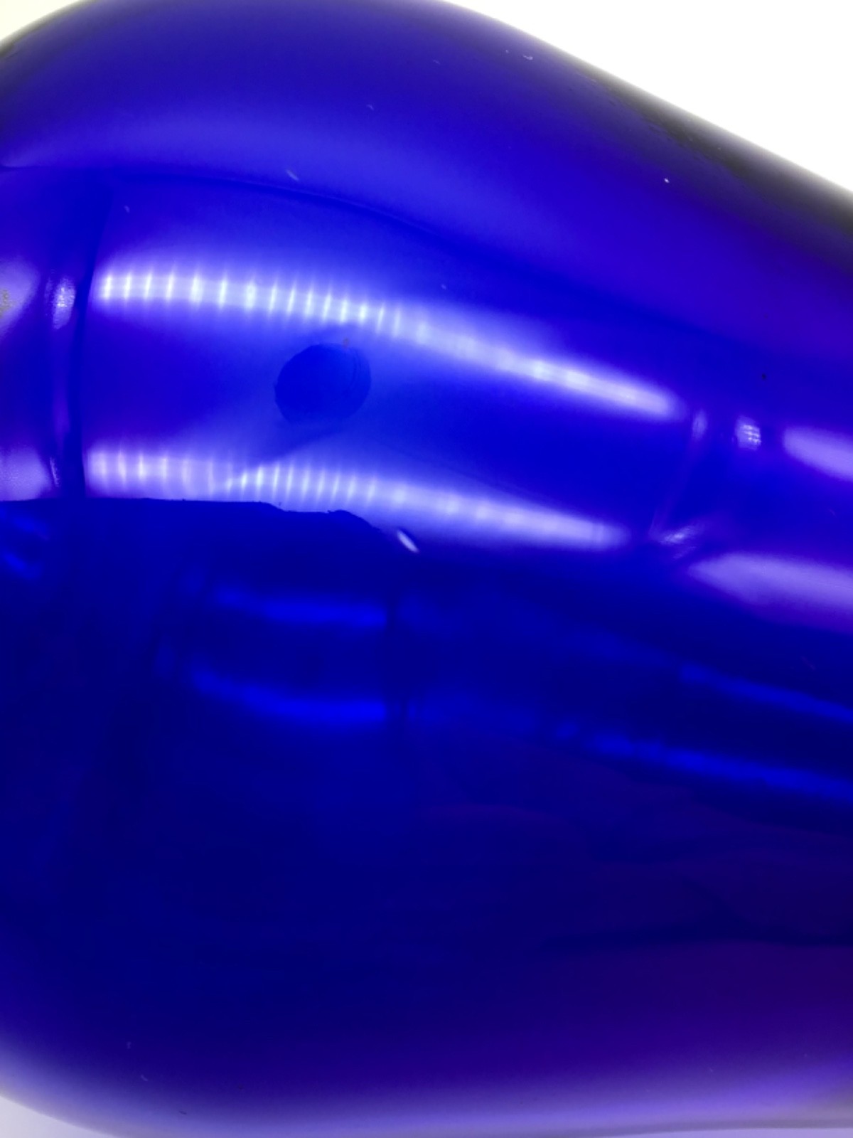Blenko Sapphire / Cobalt Blue # 8310 Vase 12.5 Inches