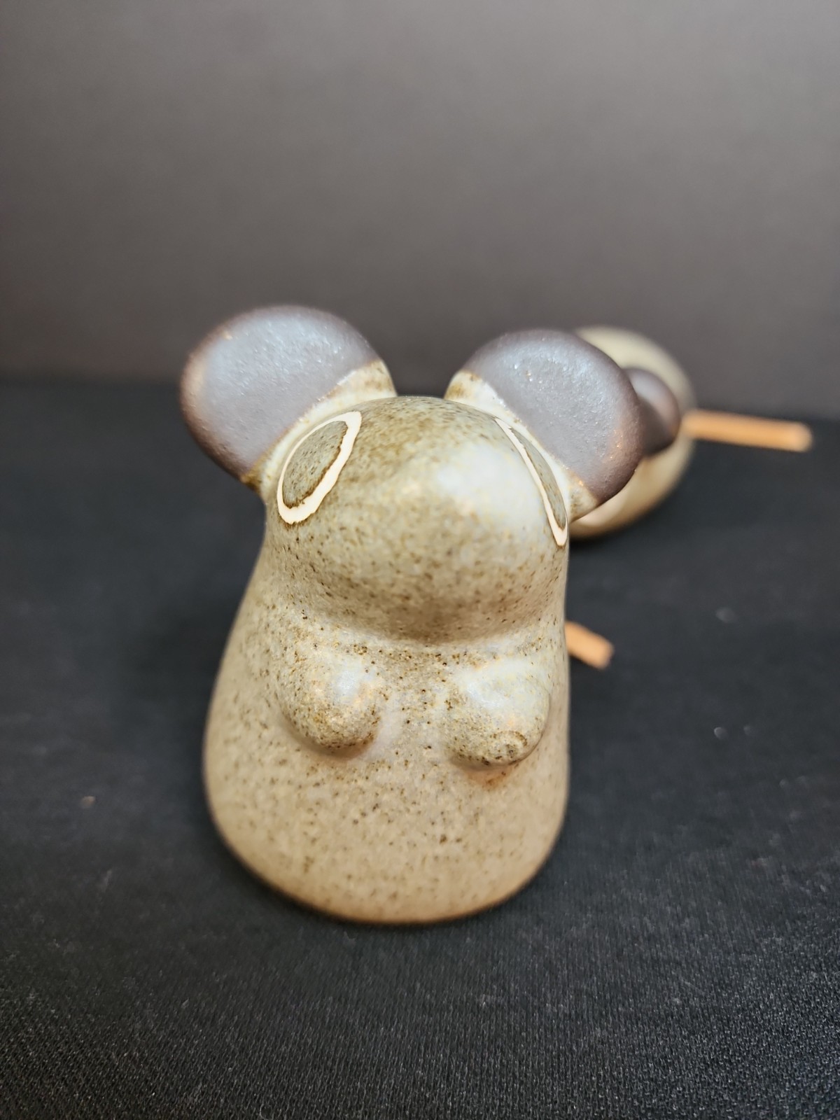 Strawberry Hill Werkshop Pottery Mice Figurine Set Of 2 Mice.