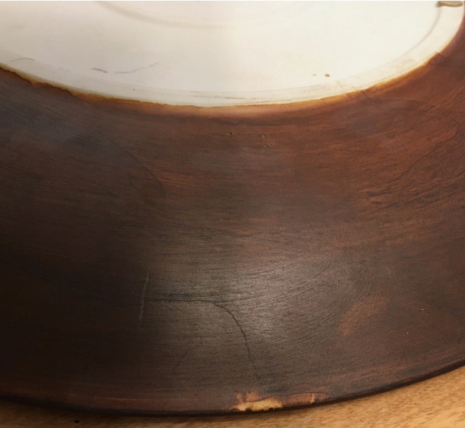 Rare Bertil Vallien for Rorstrand Sweden Stoneware Plate Piece