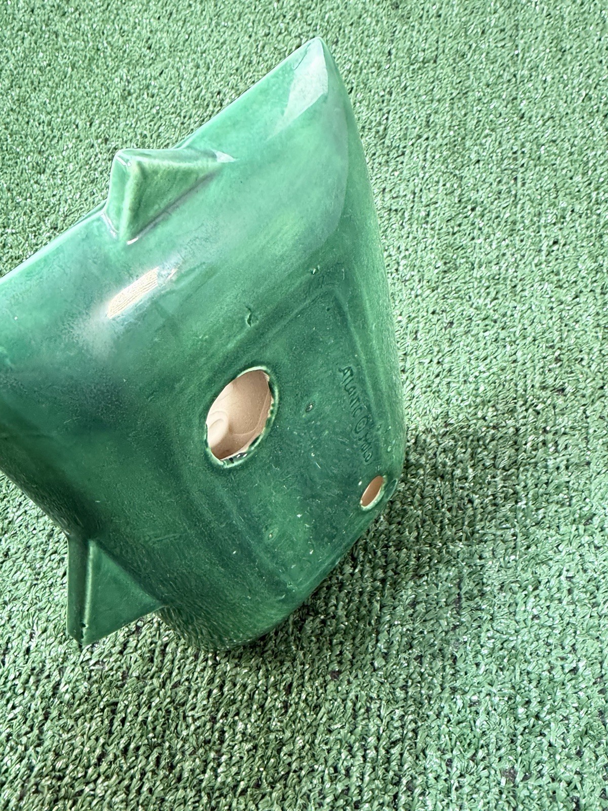 Vintage 60s Atlantic Mold Ceramic Risqué Woman Erotic Ashtray One-of-a-Kind