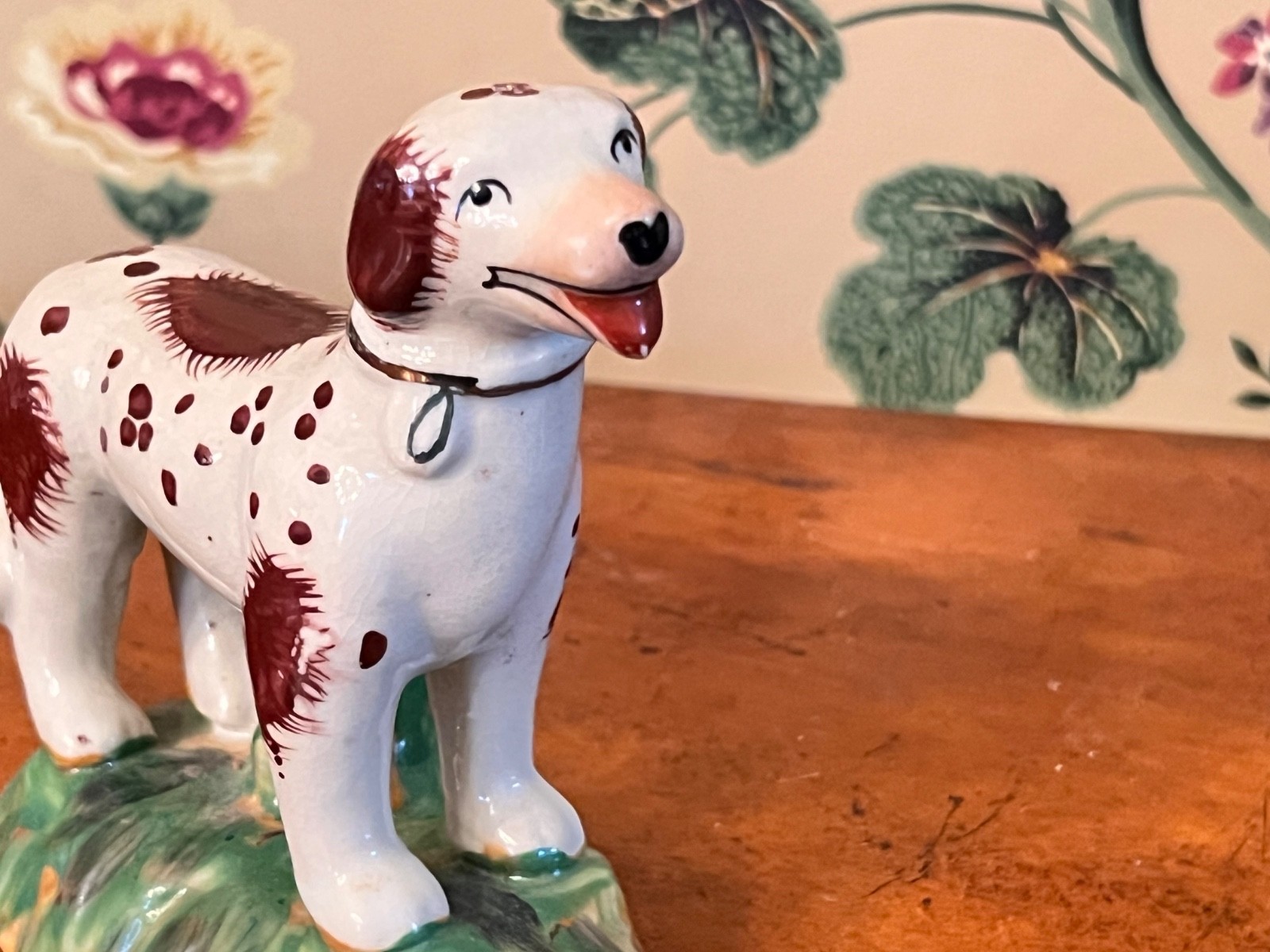 Staffordshire Antique Late 1800’s English Dog Figure