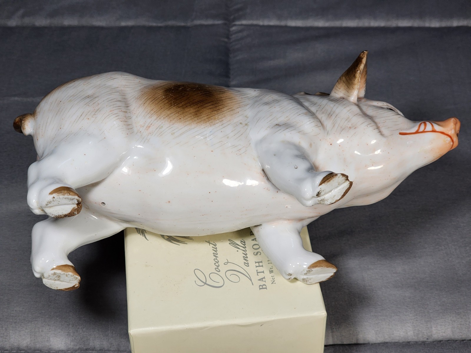 Ernst Bohne Sohne Porcelain Wild Boar Pig Germany