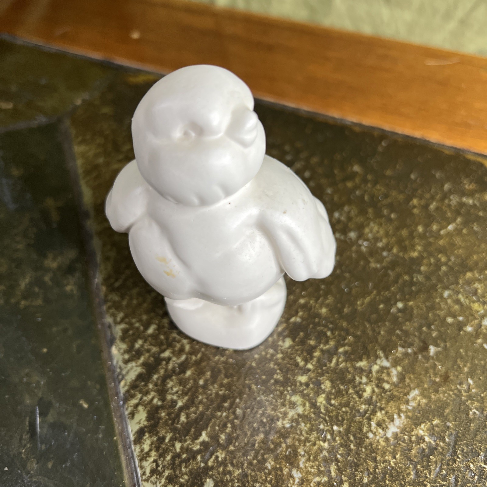Vtg MCM CALIFORNIA CA Pottery – White Kay Finch Baby Bird Animal Figurine