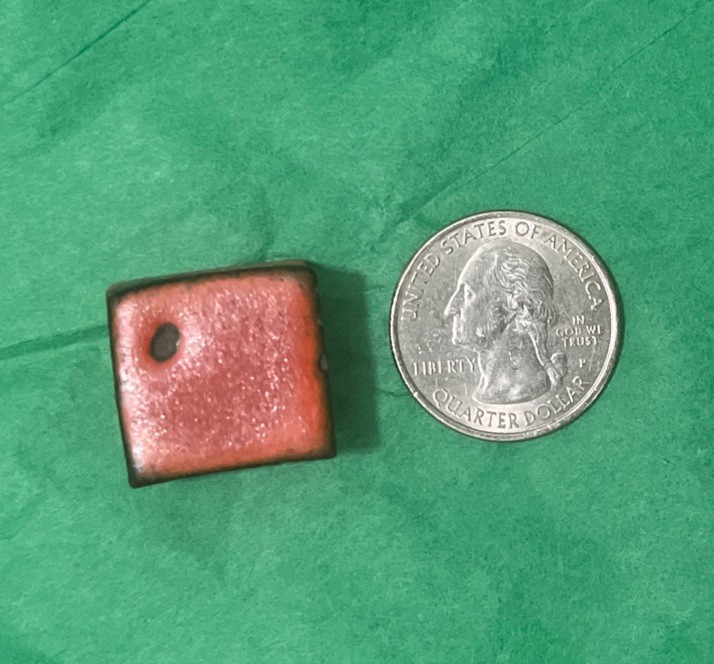 DOYLE LANE Piece of Pottery One Tile 3/4” X 1/2”