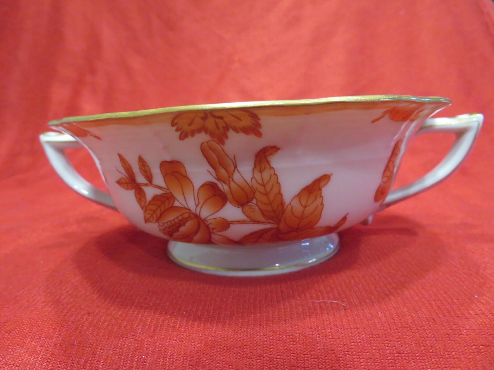 Herend Hungary #743 5 1/4” Hand painted Bowls.
