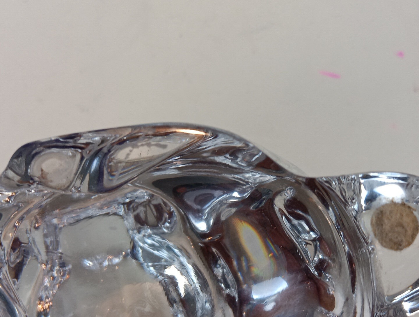 BACCARAT France Glass Crystal Hound Spaniel Dog Puppy 4.5″ Tall