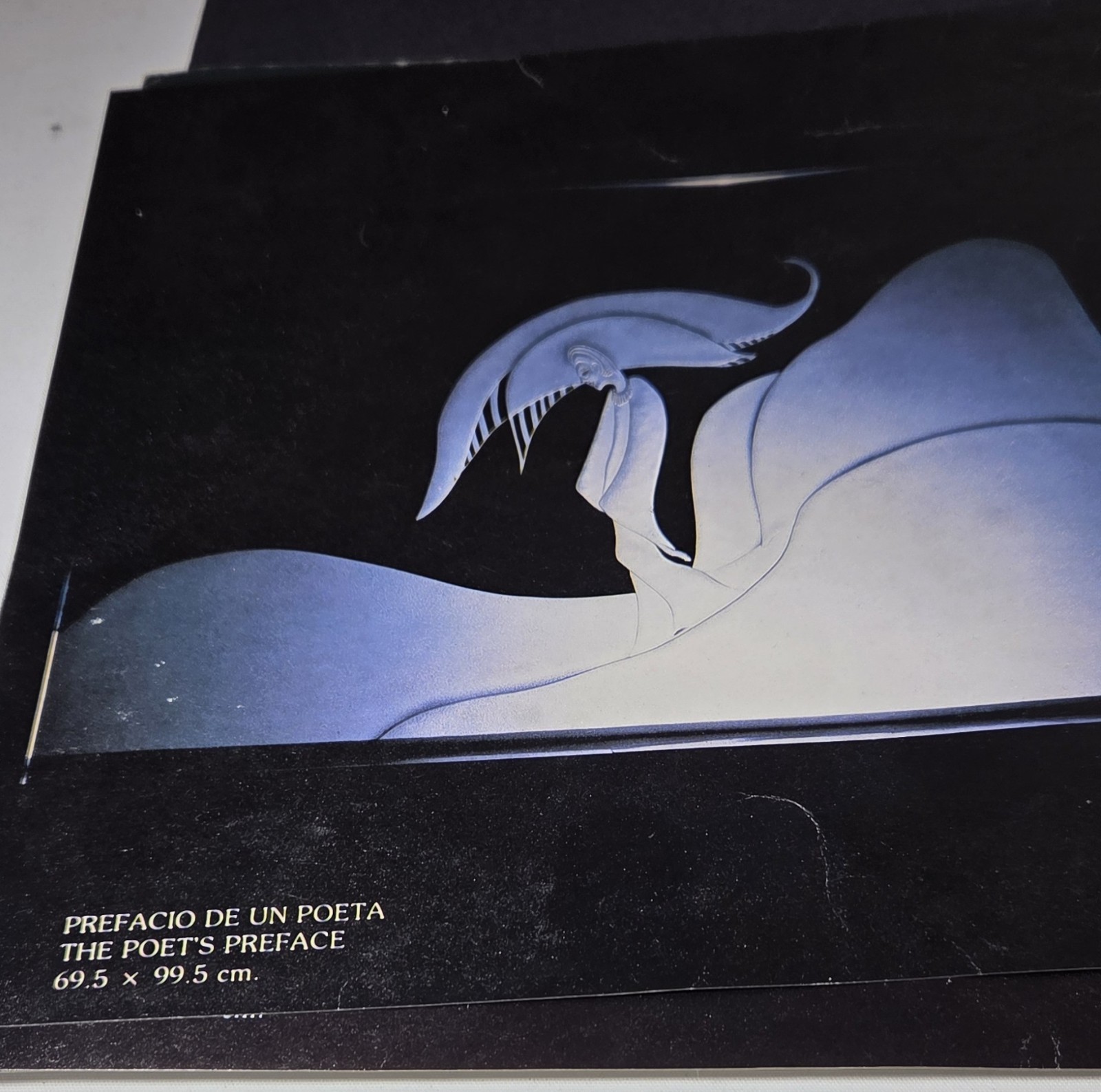 Patricia Baez Art Glass Signed “Magico Elemento” ’95 – 21″ x 17″ x 1″ – 24 lbs.