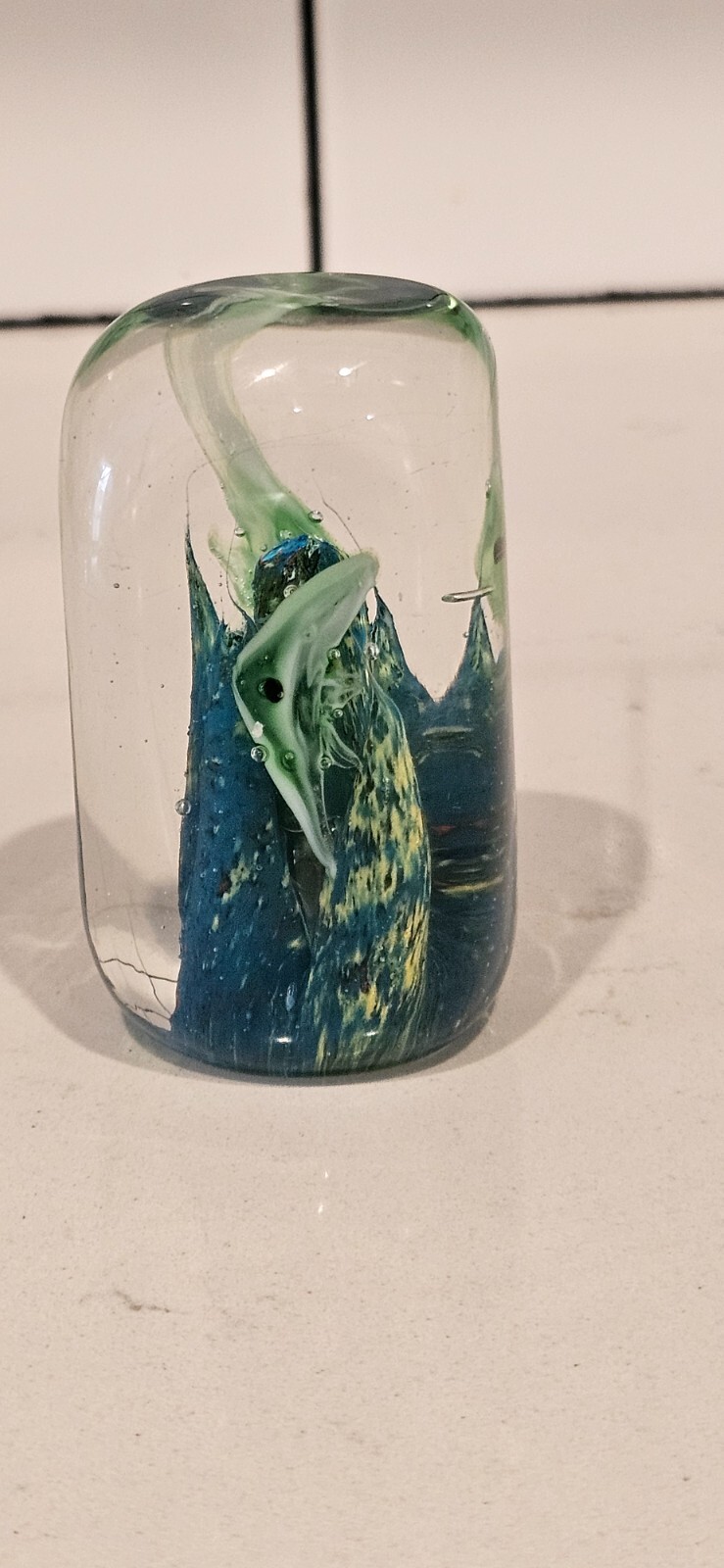 ANGLEFISH SEA SCAPE PAPERWEIGHT 2 3/4″
