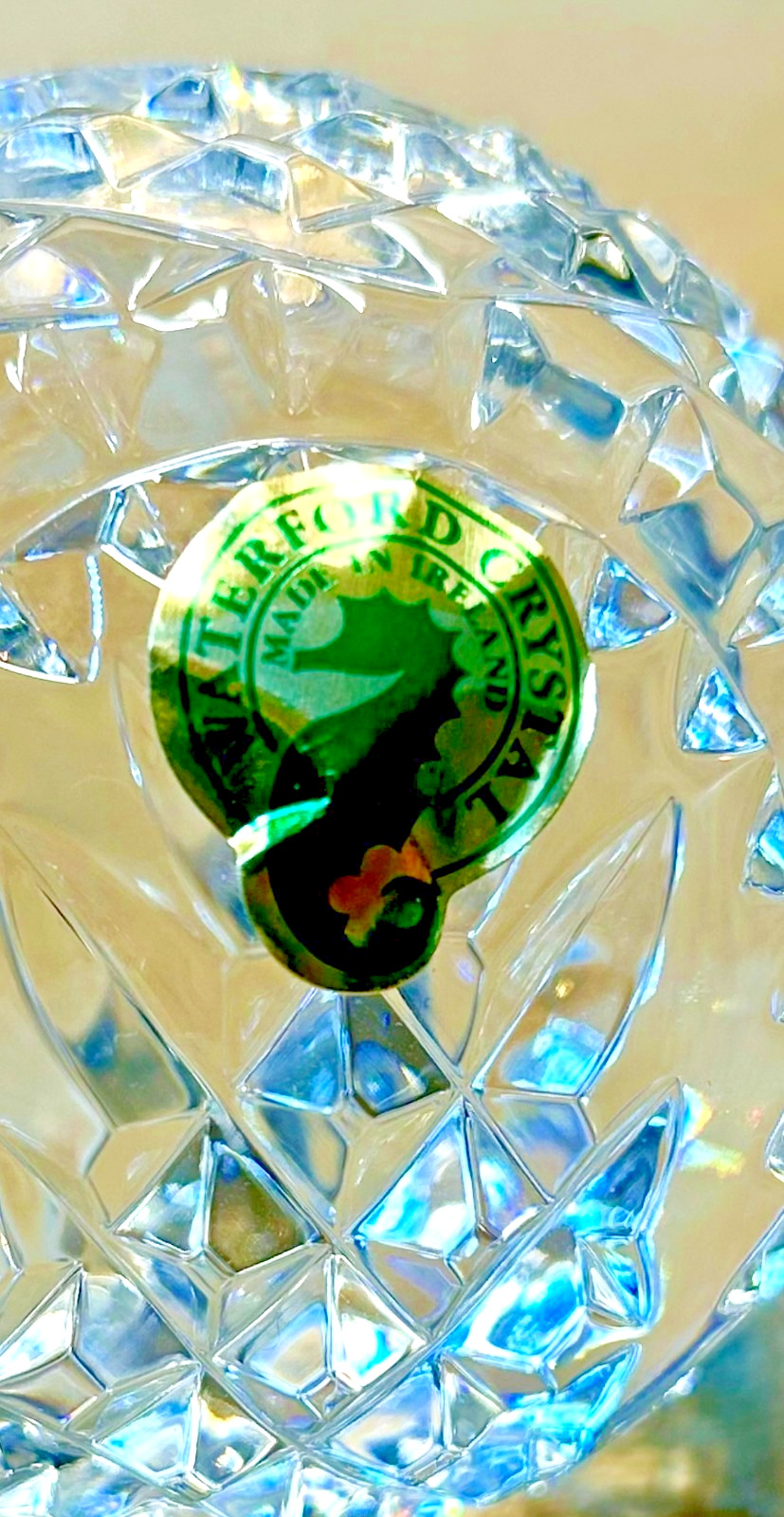 Waterford Crystal Baseball Paperweight, Roger Clemens, Houston Astros 238/2005