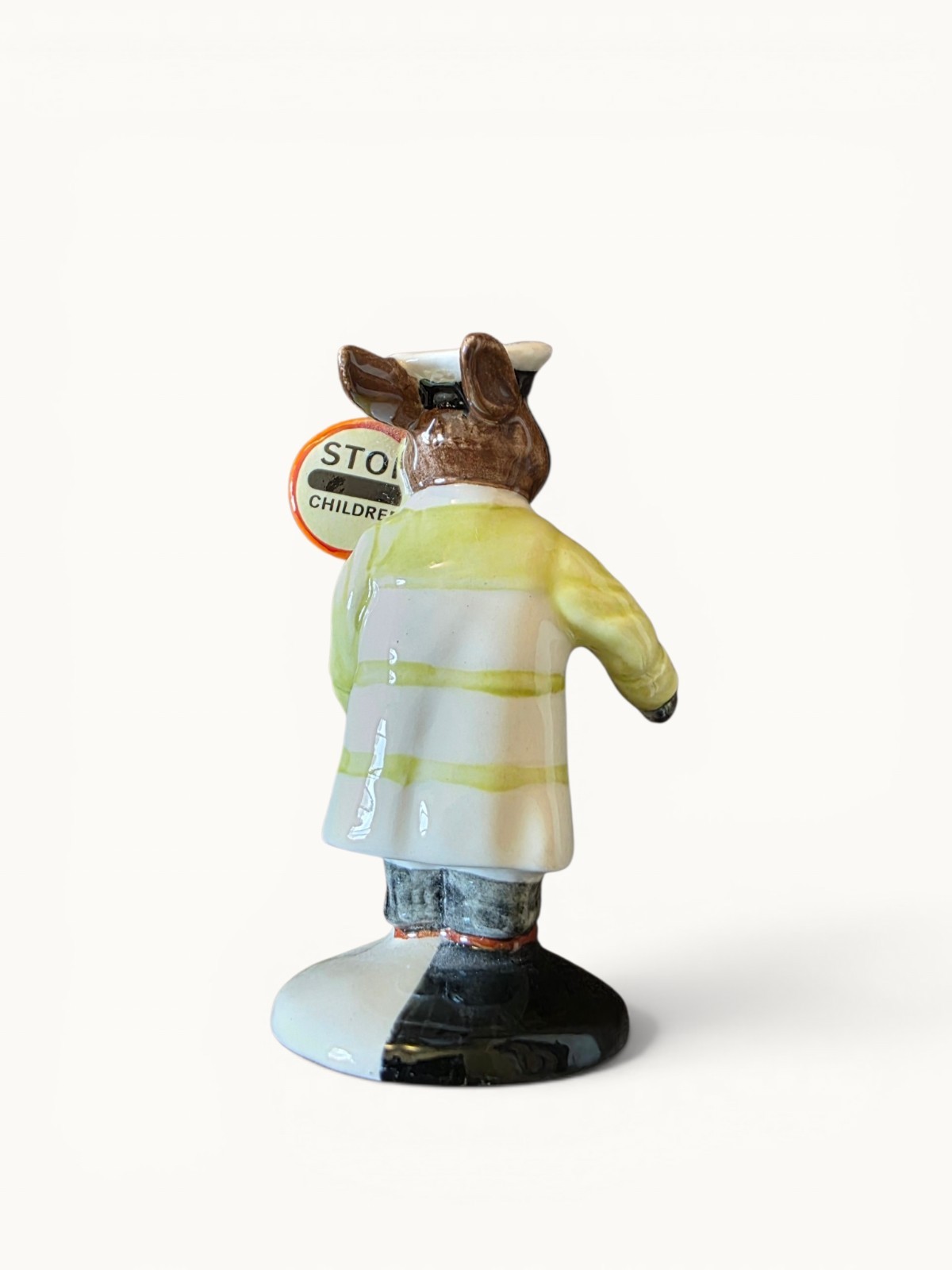Royal Doulton Lollipop Man Bunnykins DB 65 Excellent Condition
