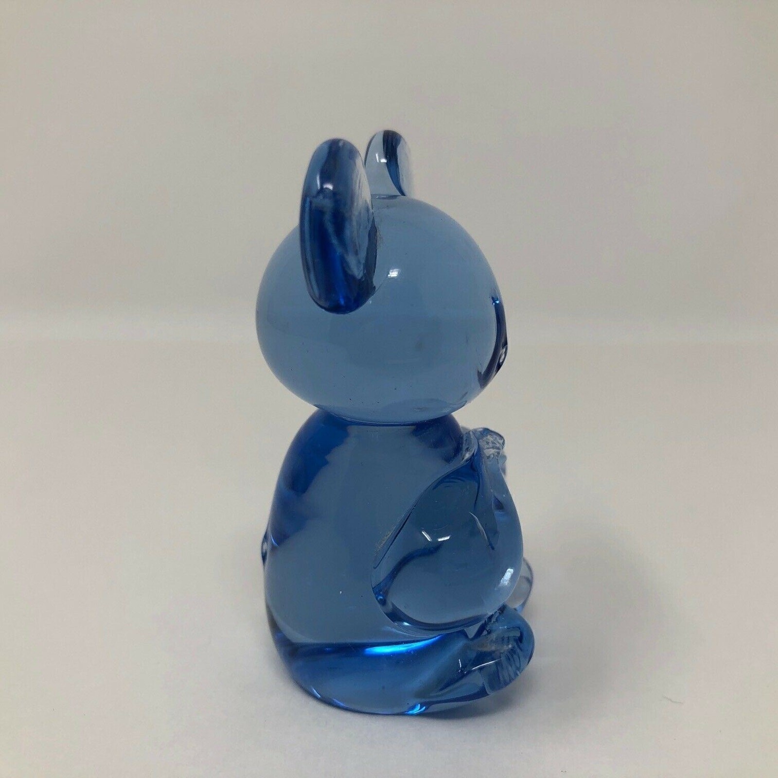 United States Commemorative Fine Art Gallery Blue Glass Koala Bear Figurine
