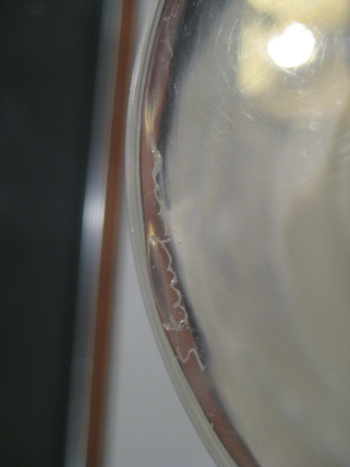 Stueben Crystal Large Bouquet Flared Vase ~9-3/4″ Diameter ~6-1/2″ Tall