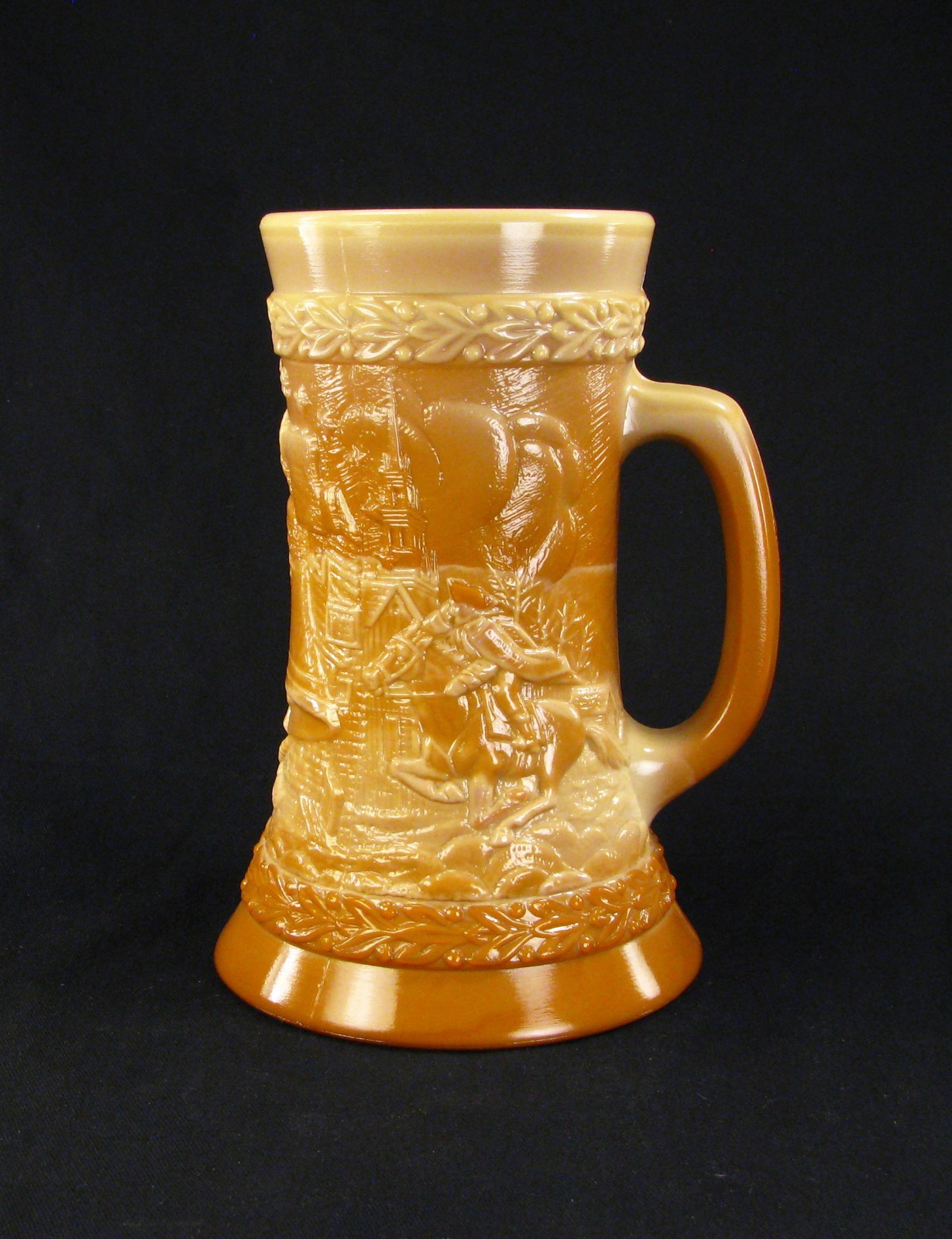 Fenton Glass Chocolate Bicentennial Stein – Made Mid-1970’s