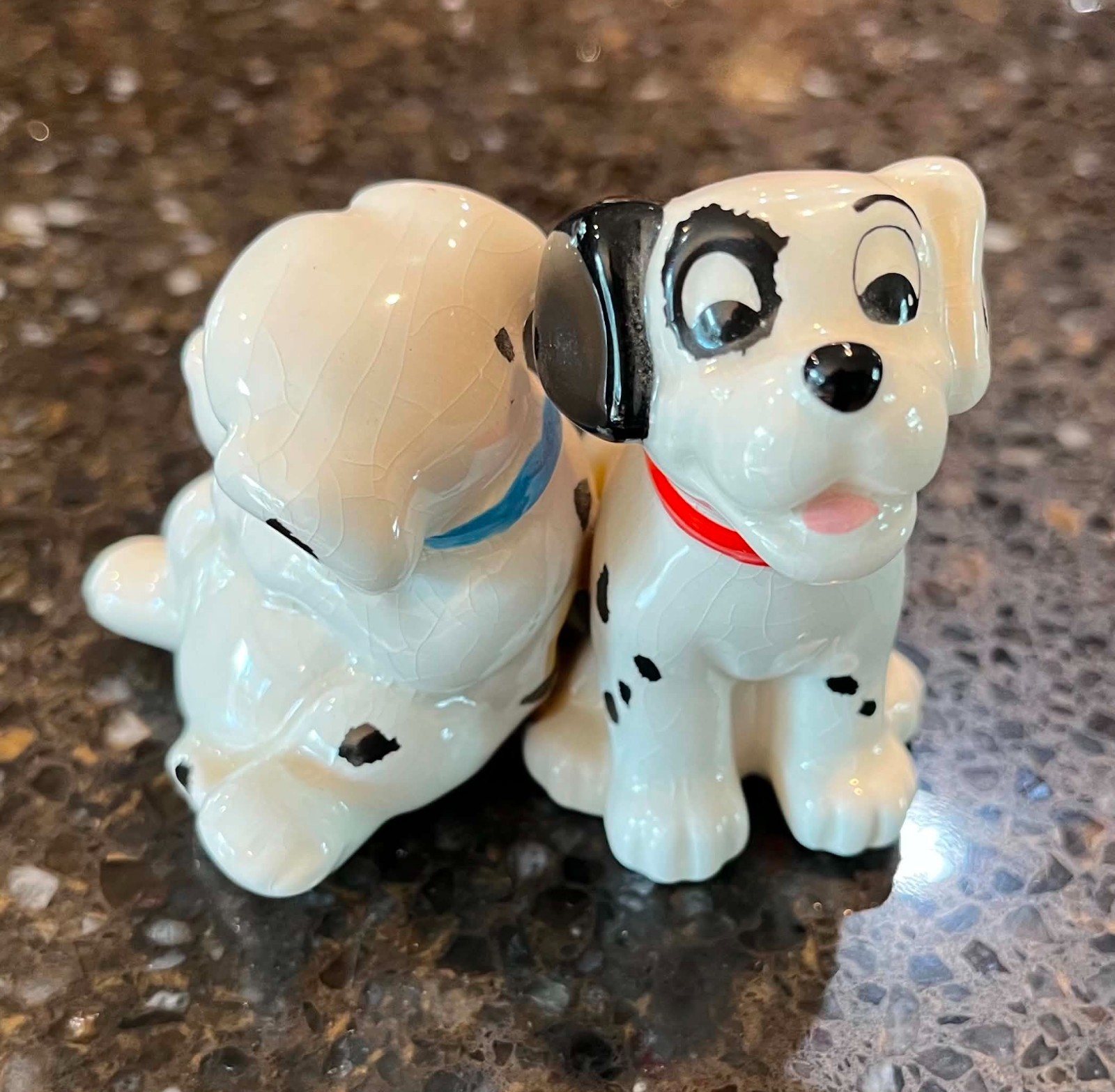 101 Dalmatian Ceramic Dog Figurine . 3×3″