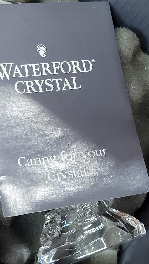 WATERFORD CRYSTAL TIMES SQUARE COLLECTION PENGUIN IRELAND 4.5″