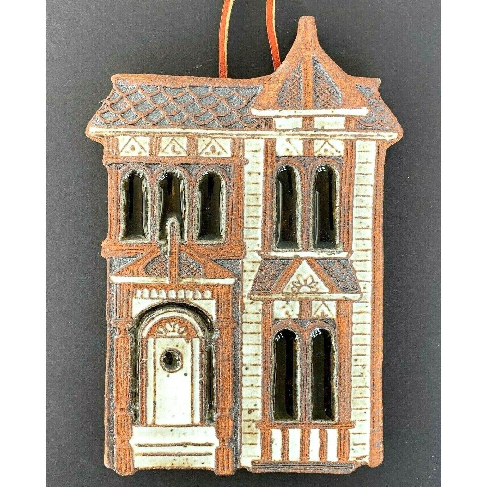 Victoria Littlejohn Ceramics Row House Trivet Wall Hanging Studio Art Pottery
