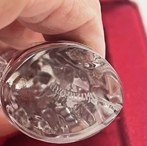Waterford Crystal 12 DAYS OF CHRISTMAS 8 Maids Ornament 2002