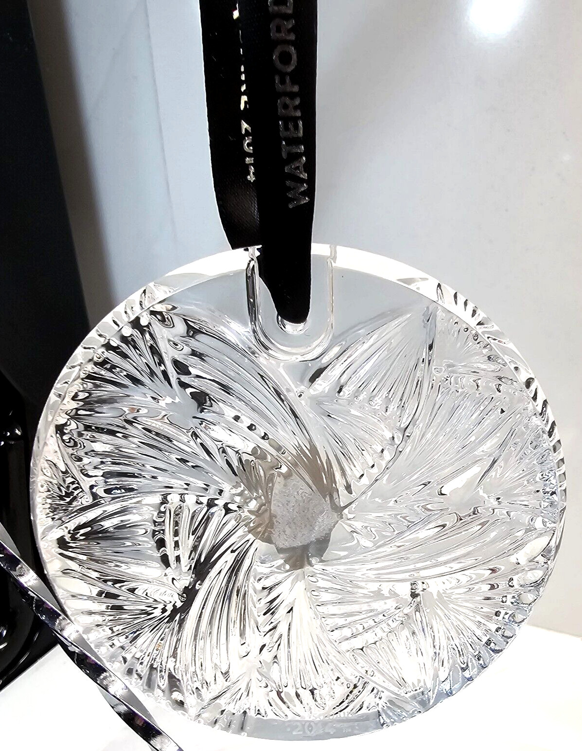 Waterford Crystal 2014 Times Square Imagination Disc Ornament Boxed 160076