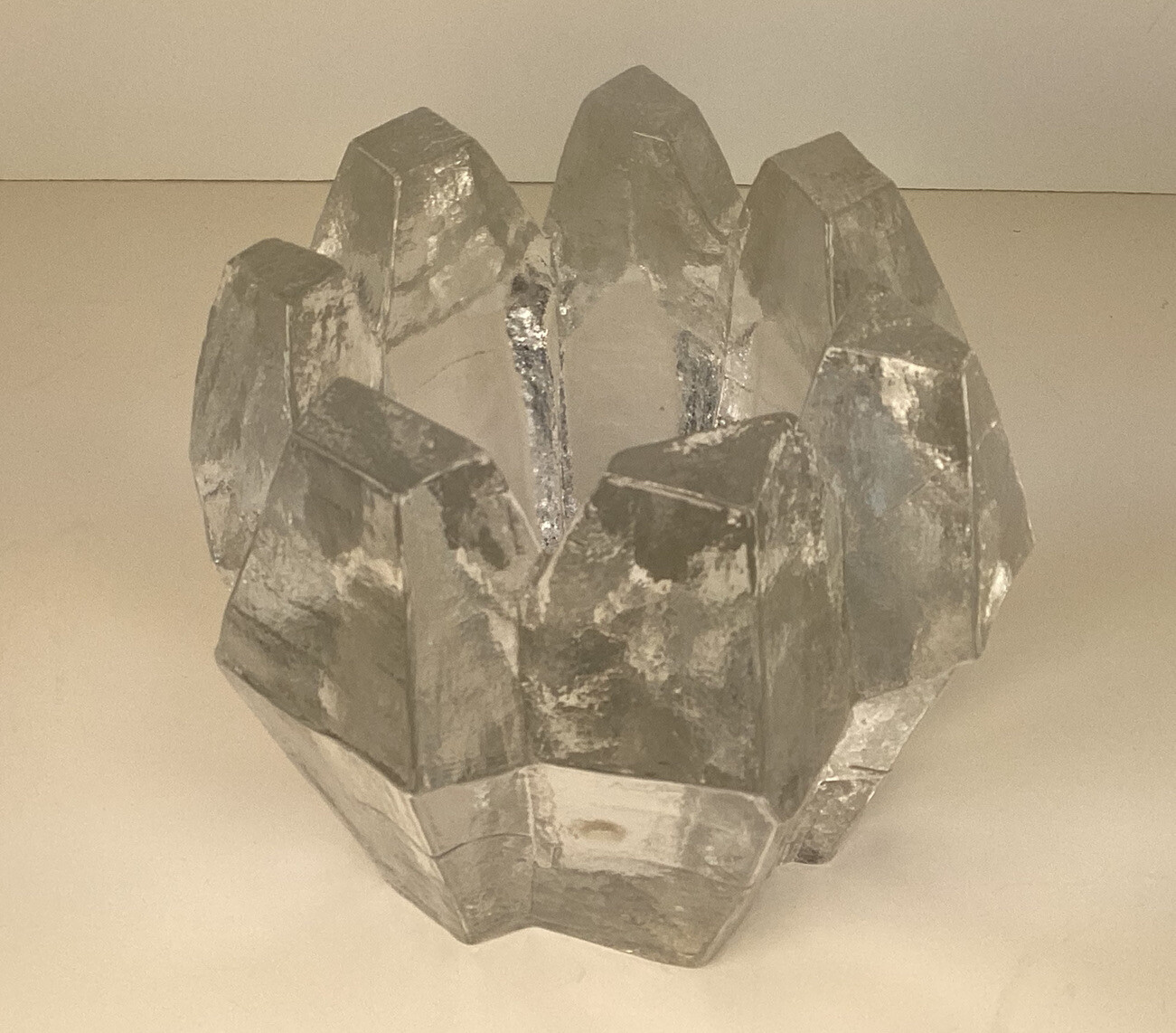 LINDSHAMMAR CHRISTEN SJOGREN (Signed) MCM Sweden candle holder sculpture READ