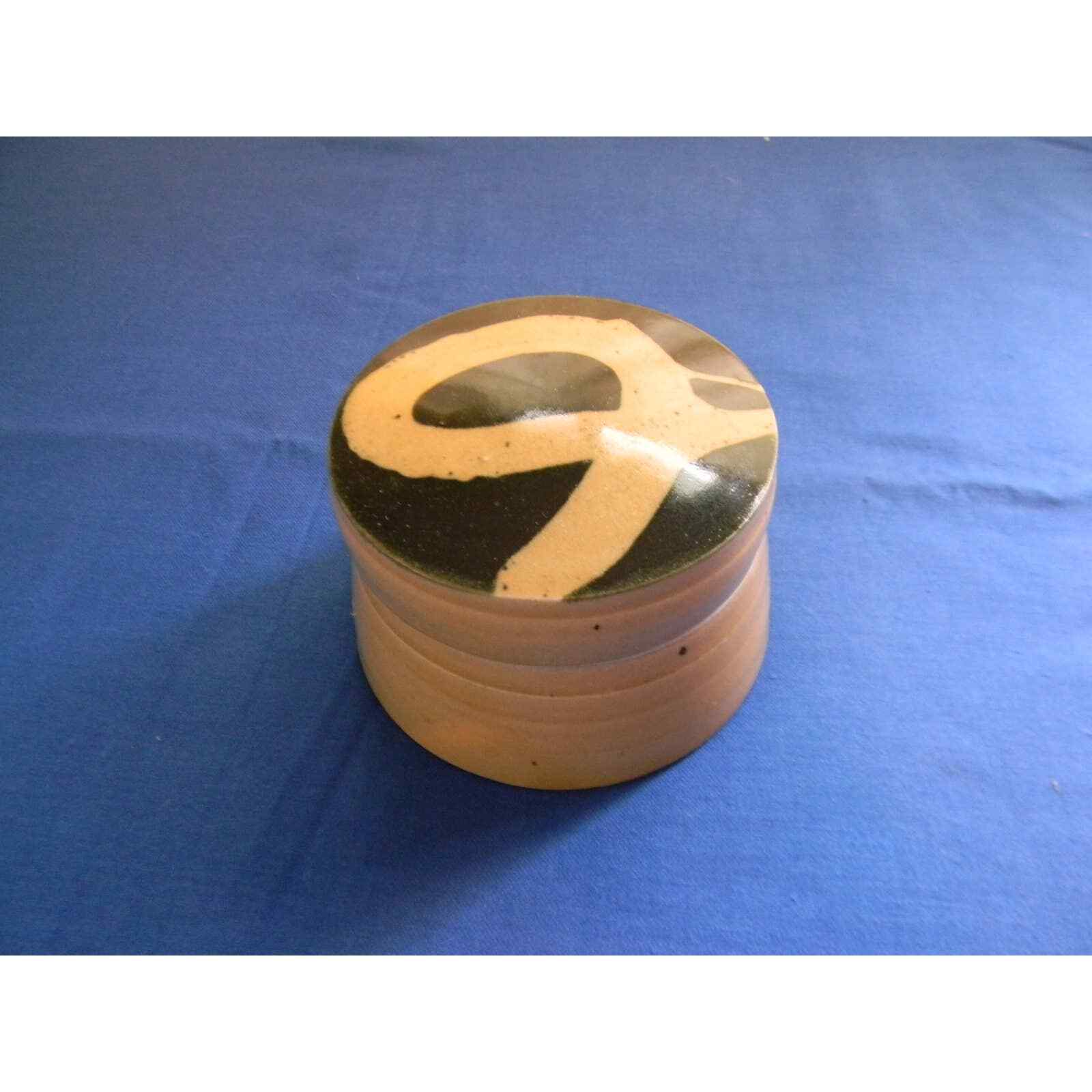 Pottery Container/ Jar with Lid