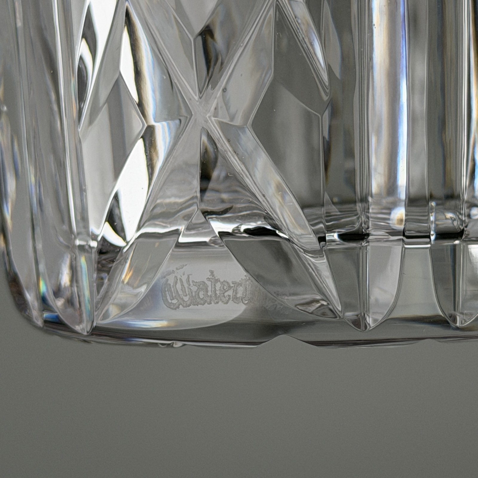 Waterford Crystal Killeen Column Flower Vase 8″ Vintage – Excellent Condition