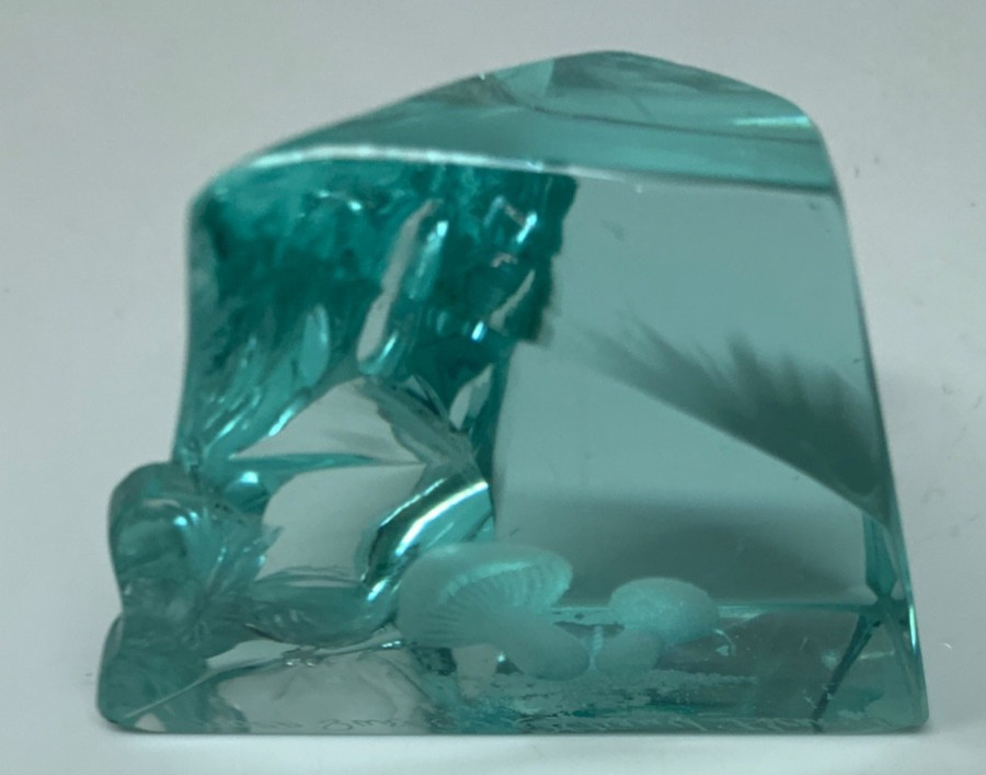Hovmantorp Sweden “Iceberg” sculpture signed by Rune Strand and Lars Börnesson!