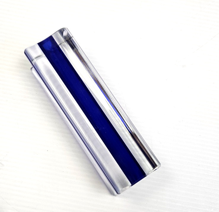 Murano Venini Candelboi BLUE (middle size) 14.5 cm / 5.7″ Glass Candle Holder