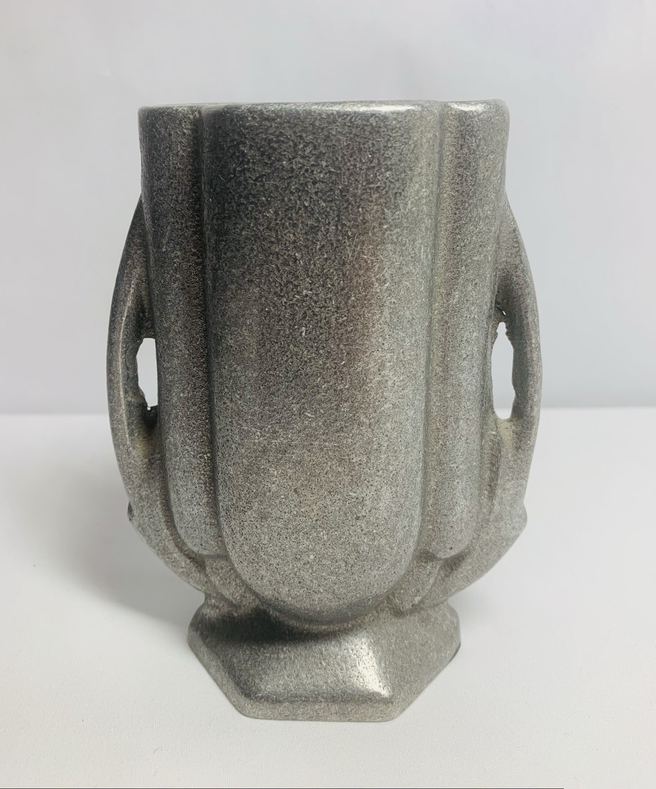 Vintage McCoy Art Deco Aluminum Vase RARE 1940’s Era?