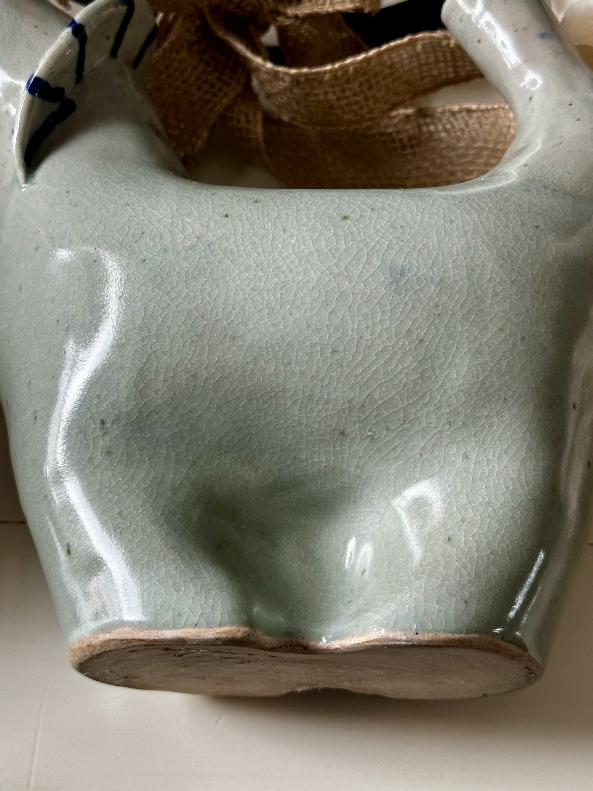 VTG Handmade Artist Signed Studio Pottery Art Stylized Animal Figurine Vessel