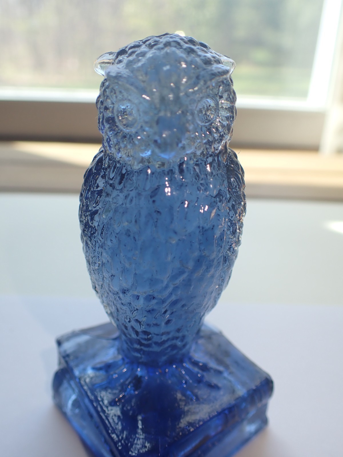Degenhart Glass Cobalt #2 Blue Owl NICE