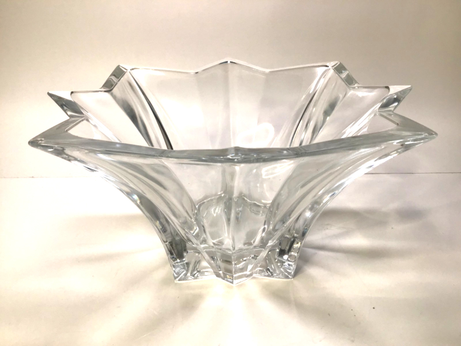 MIKASA; SKYLINE #WX225/726 SQUARE 10-1/4″ CHRISTAL BOWL (JAPAN) NEW IN BOX