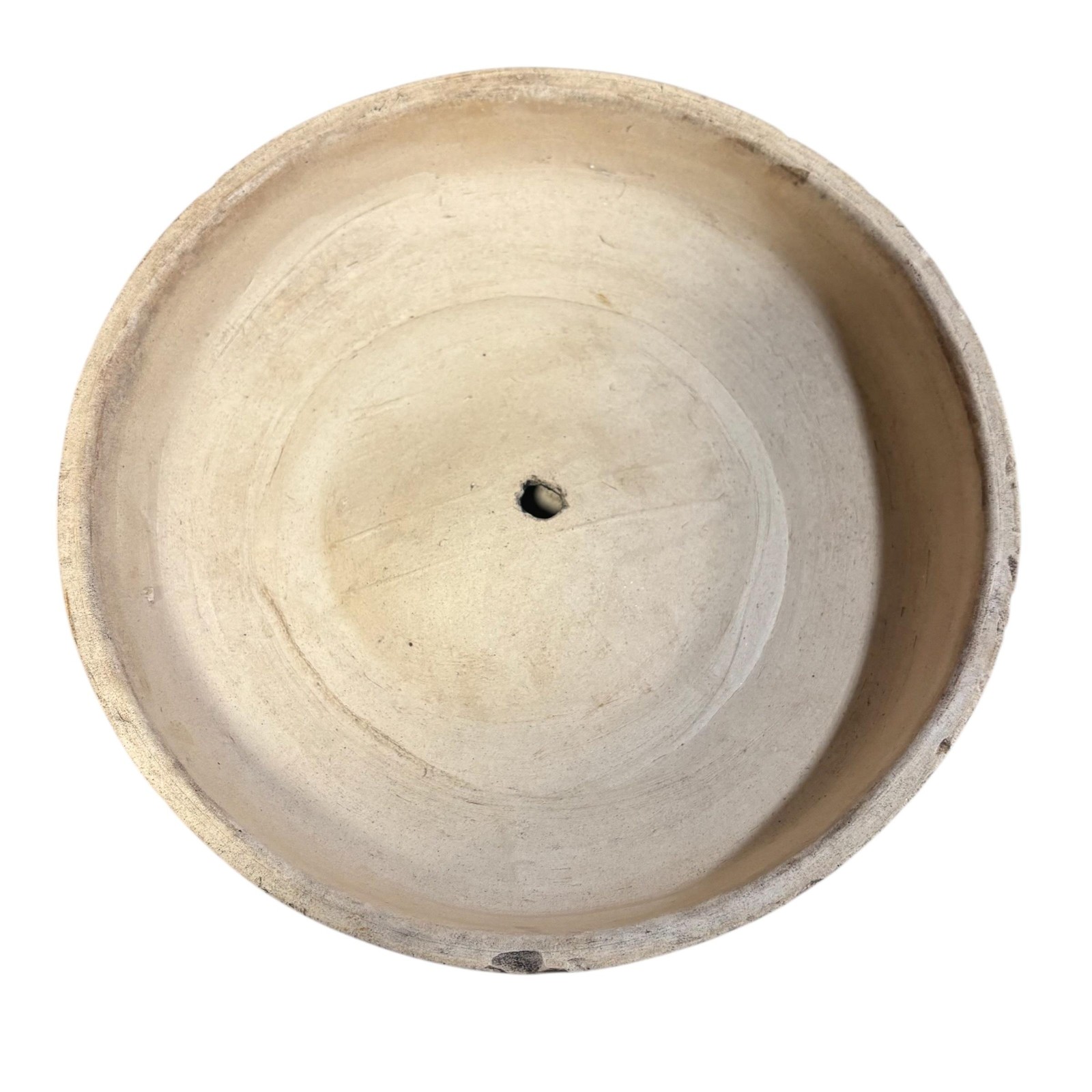 Celadon Green Glazed Stoneware Round Lidded Jar Vented Lid Asian Pottery Signed