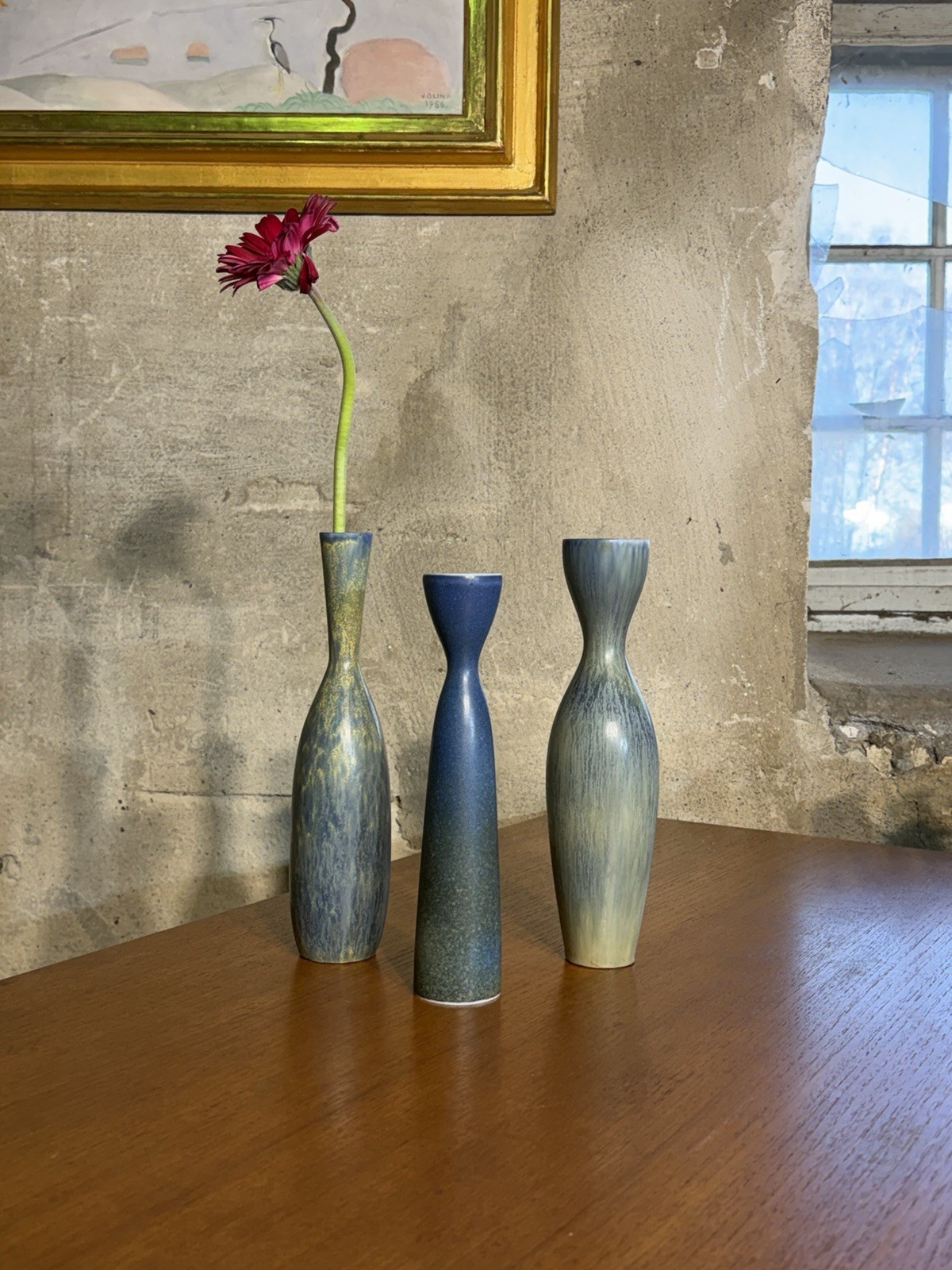 Blue Vase – Carl-Harry Stålhane – Rörstrand / Rorstrand – Mid-century Modern