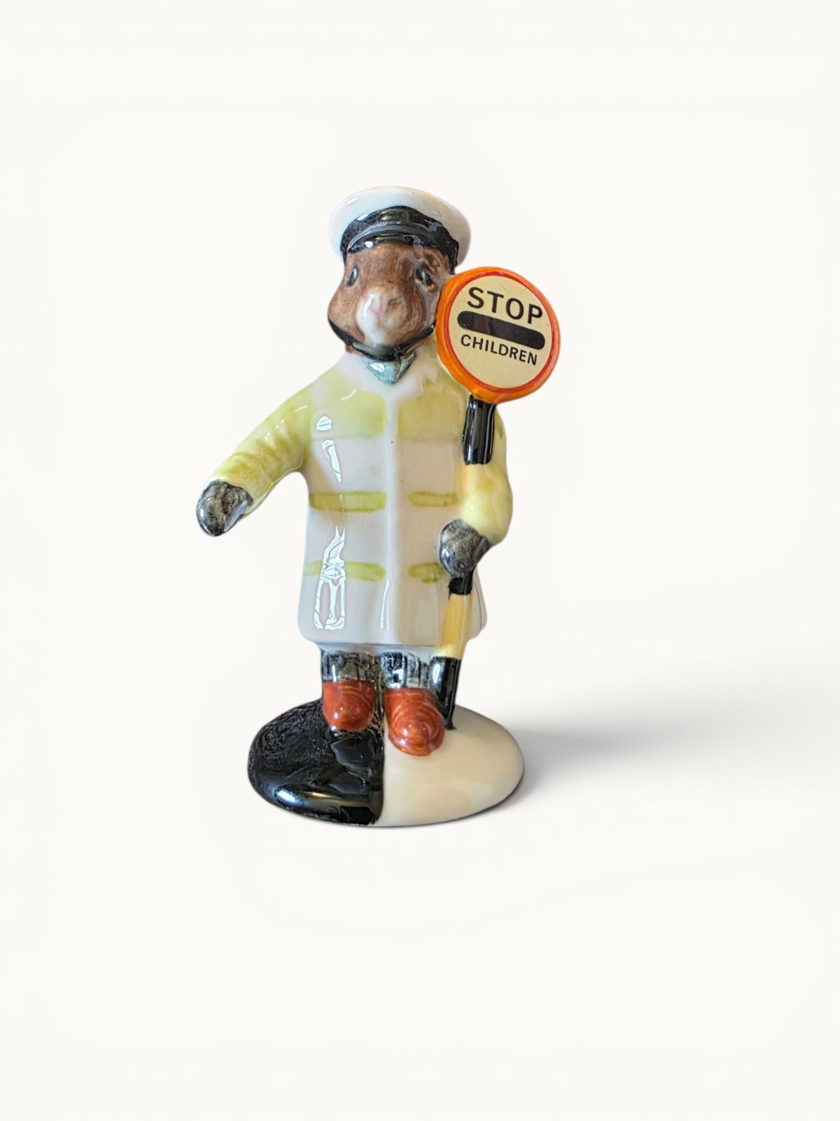 Royal Doulton Lollipop Man Bunnykins DB 65 Excellent Condition