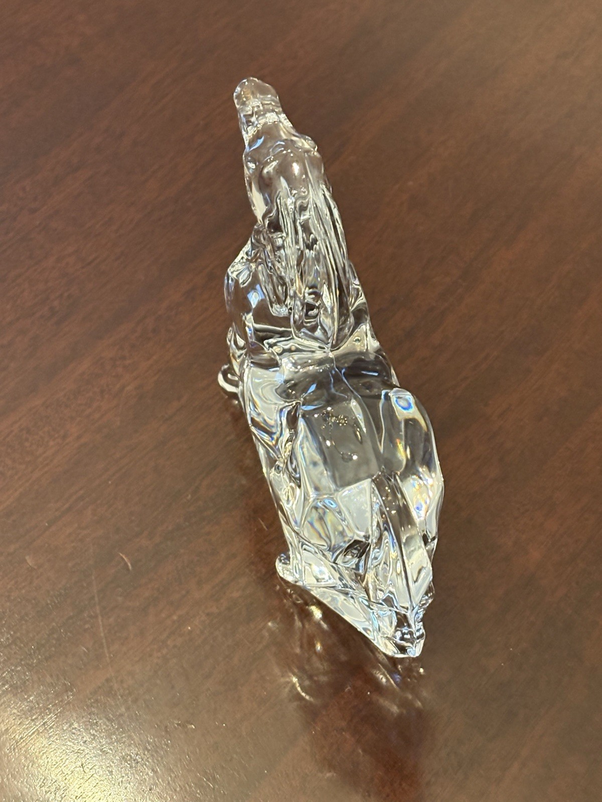 Hoya Crystal Horse Figure 6”