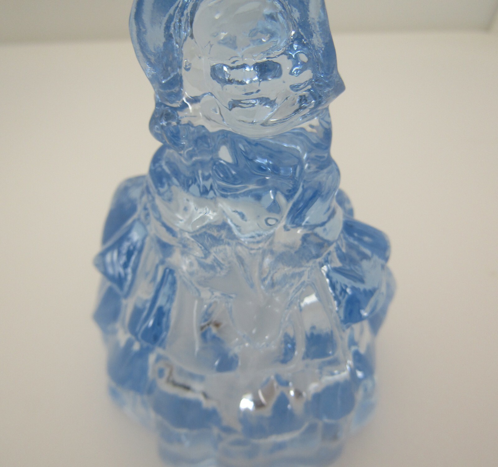 Boyd Glass 1978-1983 Louise Doll Colonial Woman Willow Blue Vintage Figurine