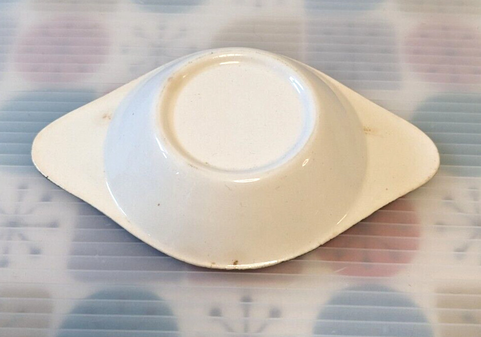 Mid Century Vintage Blue Ridge Southern Pottery Quaker Apple Ashtray Dish