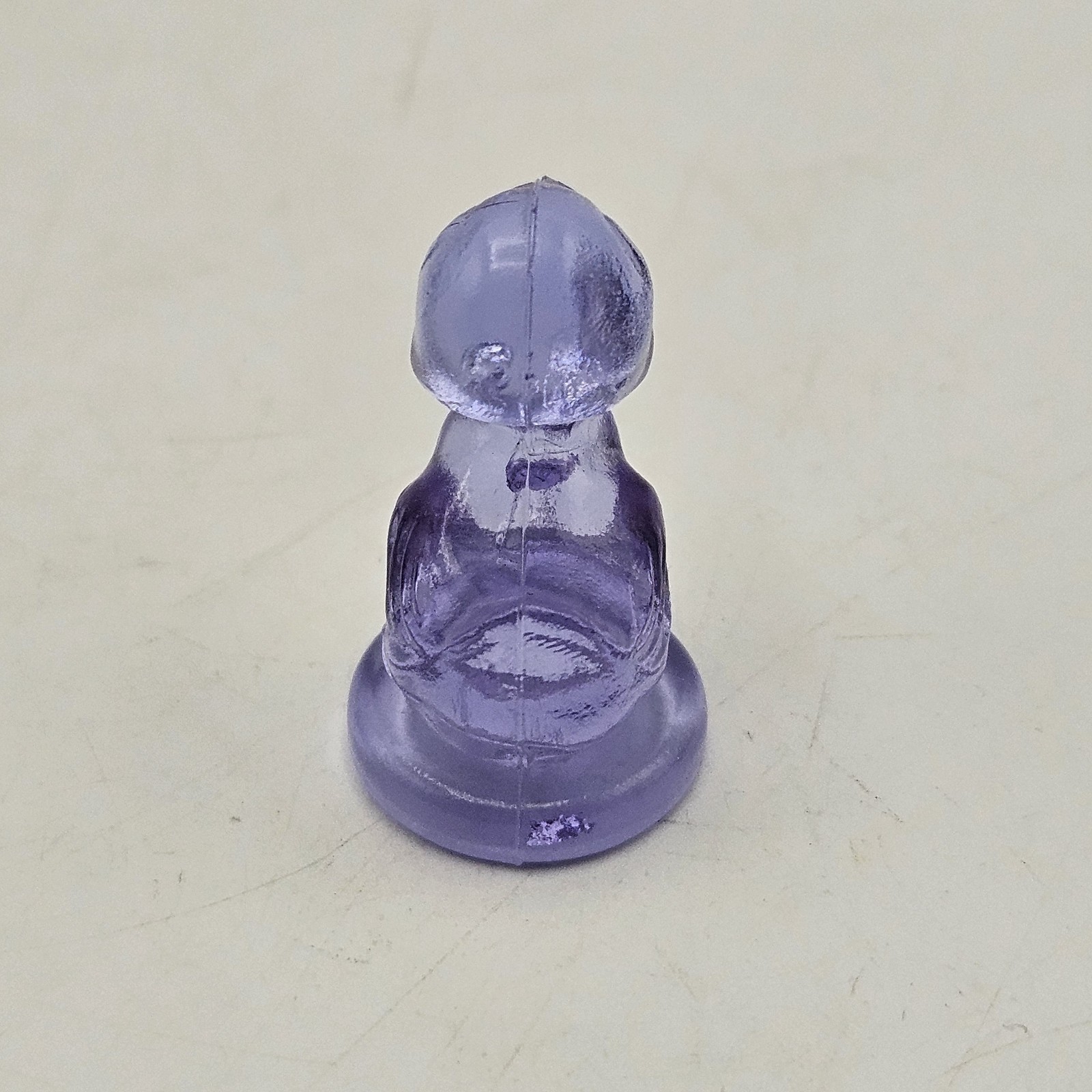Boyds Glass ~ Debbie Duck Duckling ~ Lavender