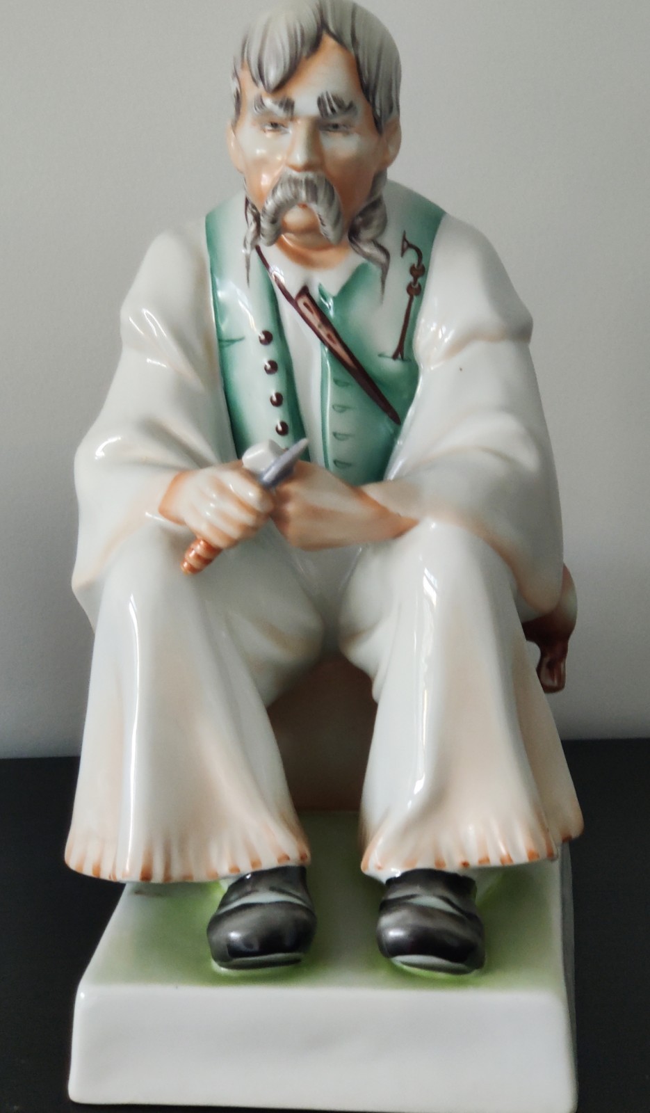 Zsolnay Hungary Fine Porcelain Figurine Statue 33cm Tall…