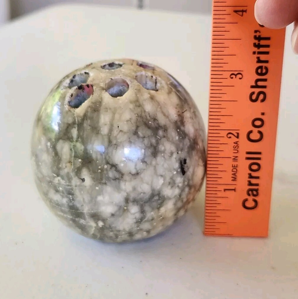 Crude Handmade Veined MARBLE STONE Pen Pencil HOLDER PAPERWEIGHT Office Gift